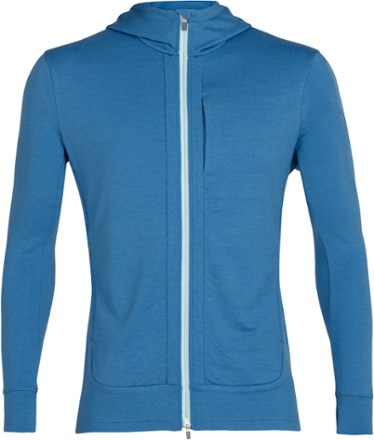 Icebreaker - Quantum III Long-Sleeve Zip Hoodie - Mens - AZUL/HAZE
