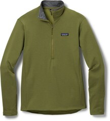 Patagonia - R1 Daily Zip-Neck Jacket - Men's - PALO GREEN/DARK PALO GREEN