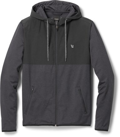 Vuori - Sunday Element Jacket - Mens - BLACK HEATHER
