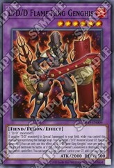 D/D/D Flame King Genghis - OP19-EN009 - Super Rare - Unlimited