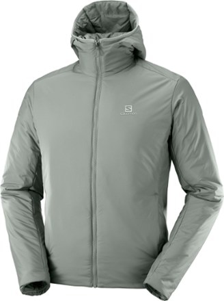 Salomon - Outrack Insulated Hoodie - Mens - SEDONA SAGE