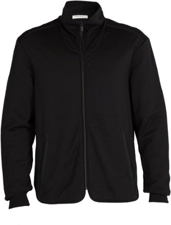 Icebreaker - MerinoLoft Long-Sleeve Zip Jacket - Mens - BLACK
