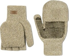 Kinco - Alyeska Lined Half-Finger Gloves with Convertible Mitt Hoods - TAN