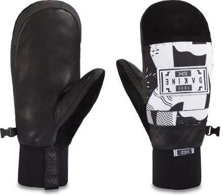 DAKINE - Pinto Mittens - Mens - BLACK/WHITE
