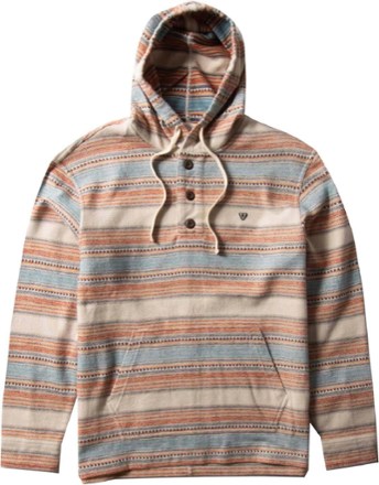 VISSLA - Descanso Hooded Popover - Mens - BONE