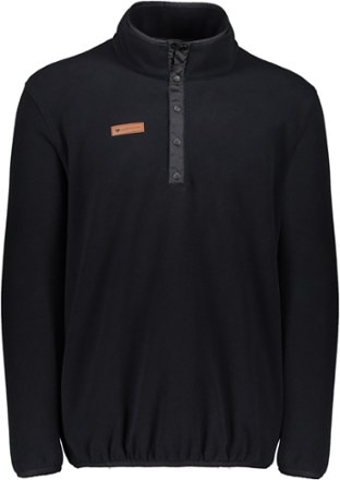 Obermeyer - Boulder Fleece Pullover - Mens - BLACK
