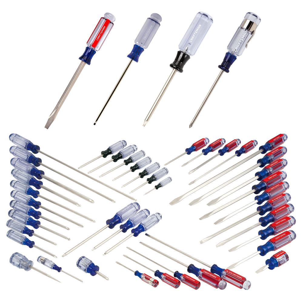 CRAFTSMAN - CMHT65300 - 42-Piece Acetate Handle Set Screwdriver Set