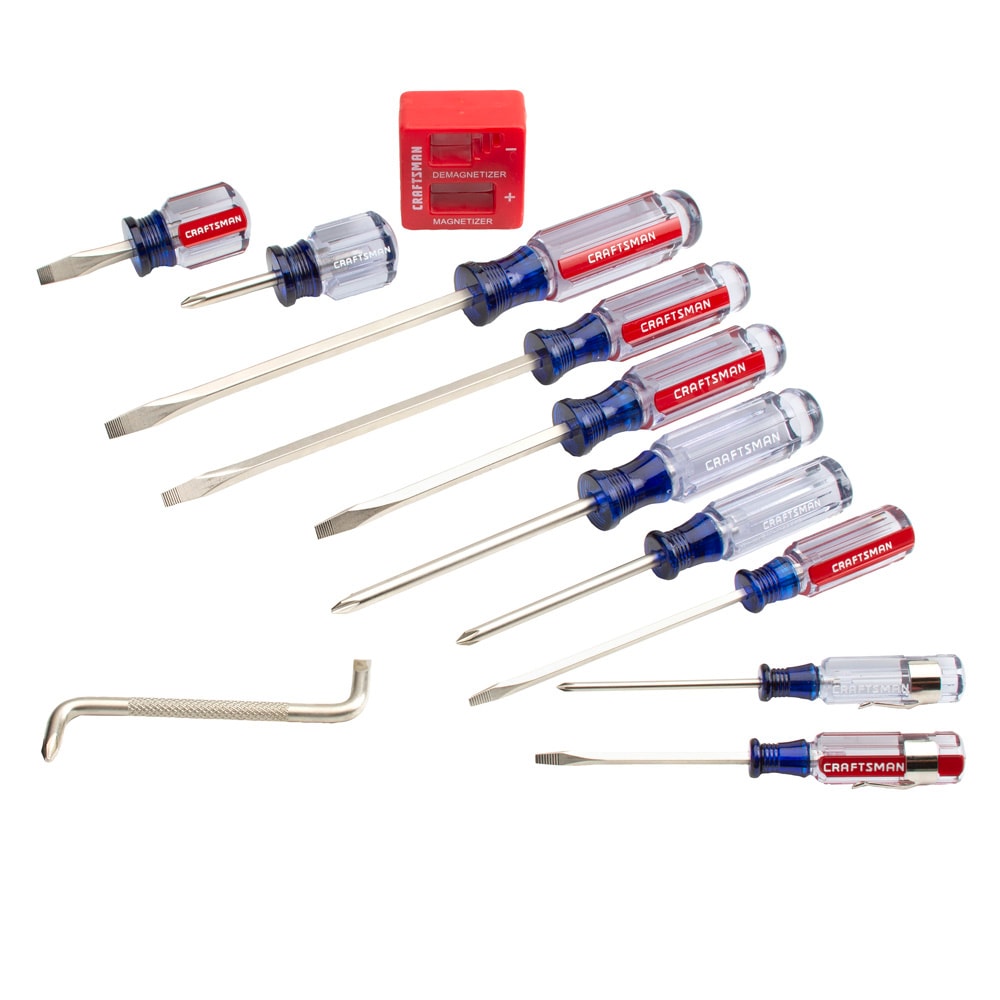 CRAFTSMAN - CMHT65044 - 12-Piece Acetate Handle Set Screwdriver Set