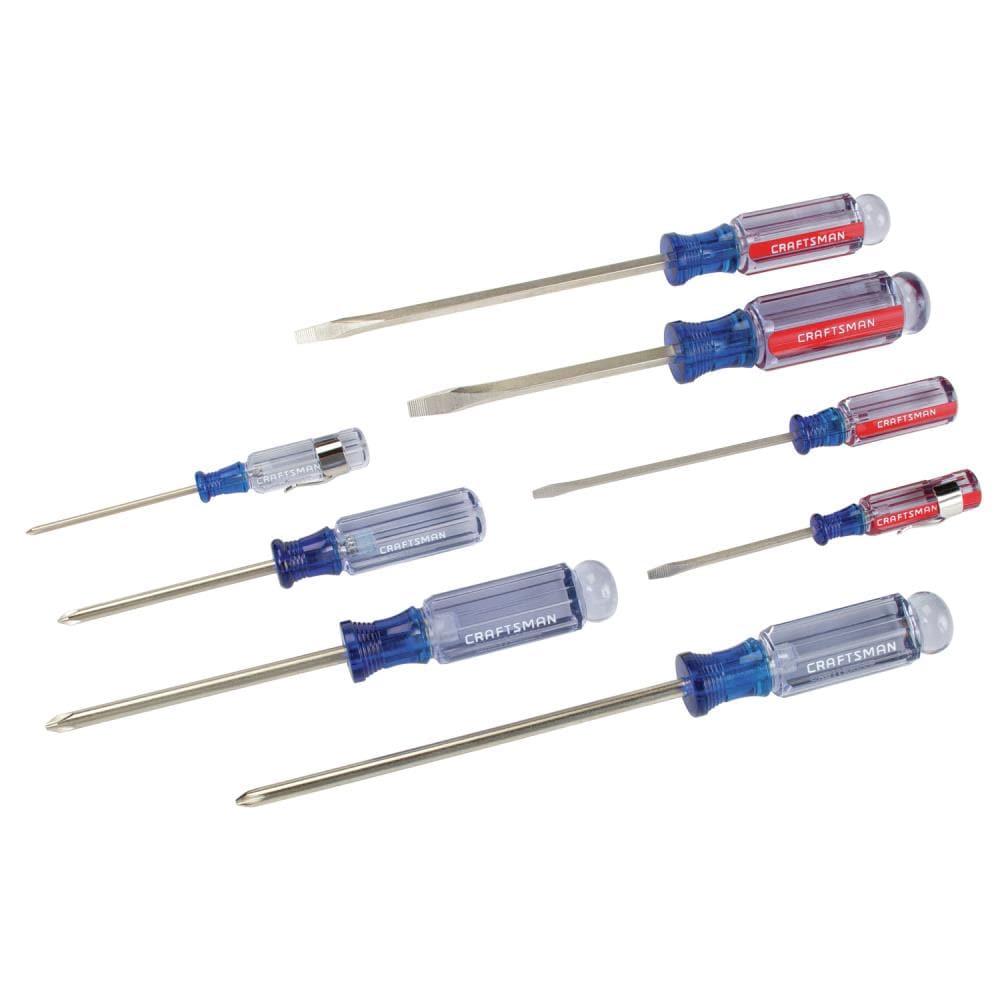 CRAFTSMAN - CMHT65085 - 8-Piece Acetate Handle Set Screwdriver Set