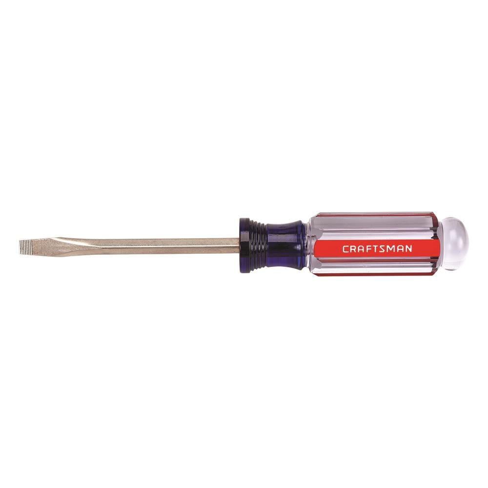 CRAFTSMAN - CMHT65014 - Acetate Handle 1/4-in Slotted Screwdriver