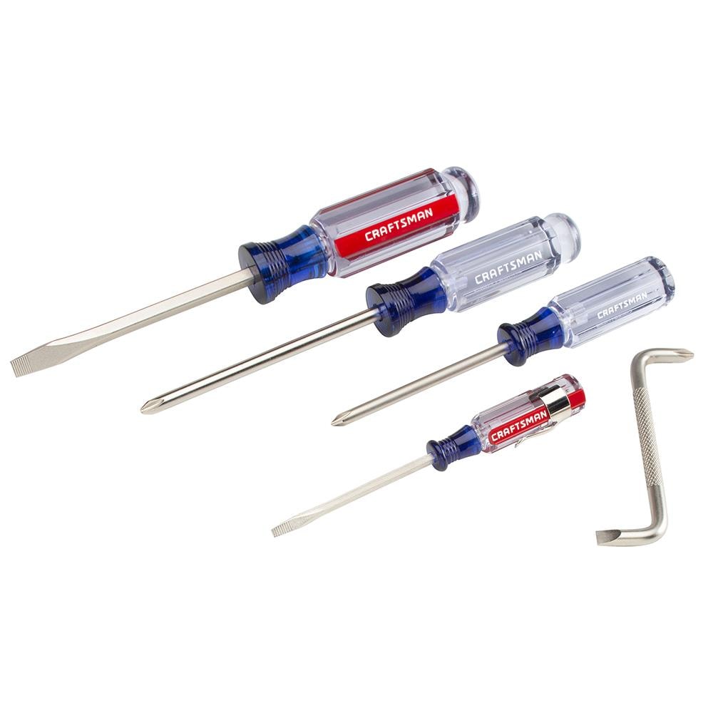 CRAFTSMAN - CMHT65050 - 5-Piece Acetate Handle Set Screwdriver Set