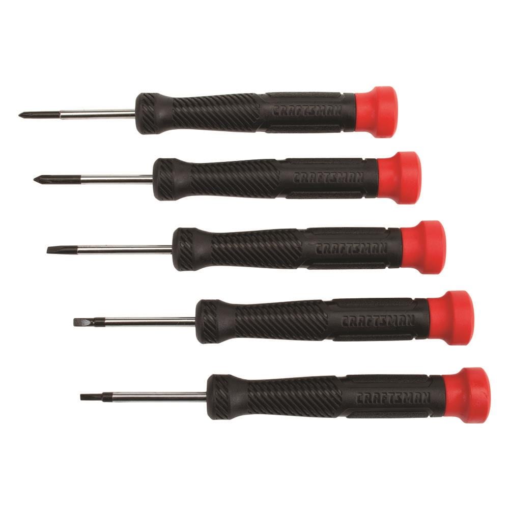 CRAFTSMAN - CMHT65074 - 5-Piece Bi-material Handle Set Screwdriver Set