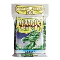 Dragon Shield 50 Count Yugioh Sized Sleeves - Clear