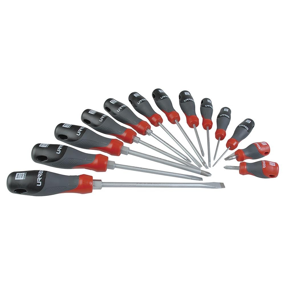 URREA - JCDT13 - 13-Piece Handle Set Phillips Screwdriver Set
