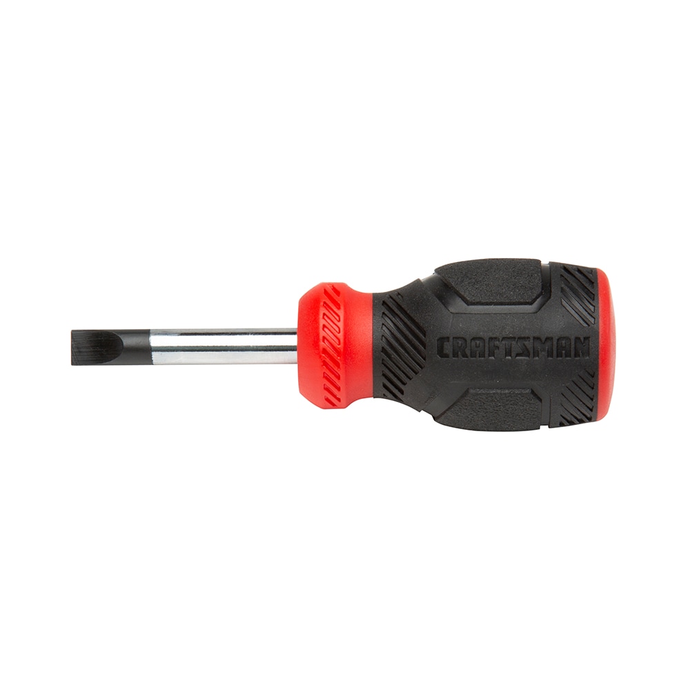 CRAFTSMAN - CMHT65058 - Bi-material Handle 1/4-in Slottedhead Screwdriver