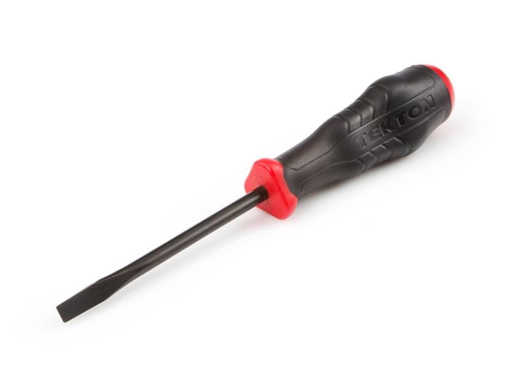 TEKTON - 26623-D - Slotted ScrewdriversHandle 1/4-in Slottedhead Screwdriver