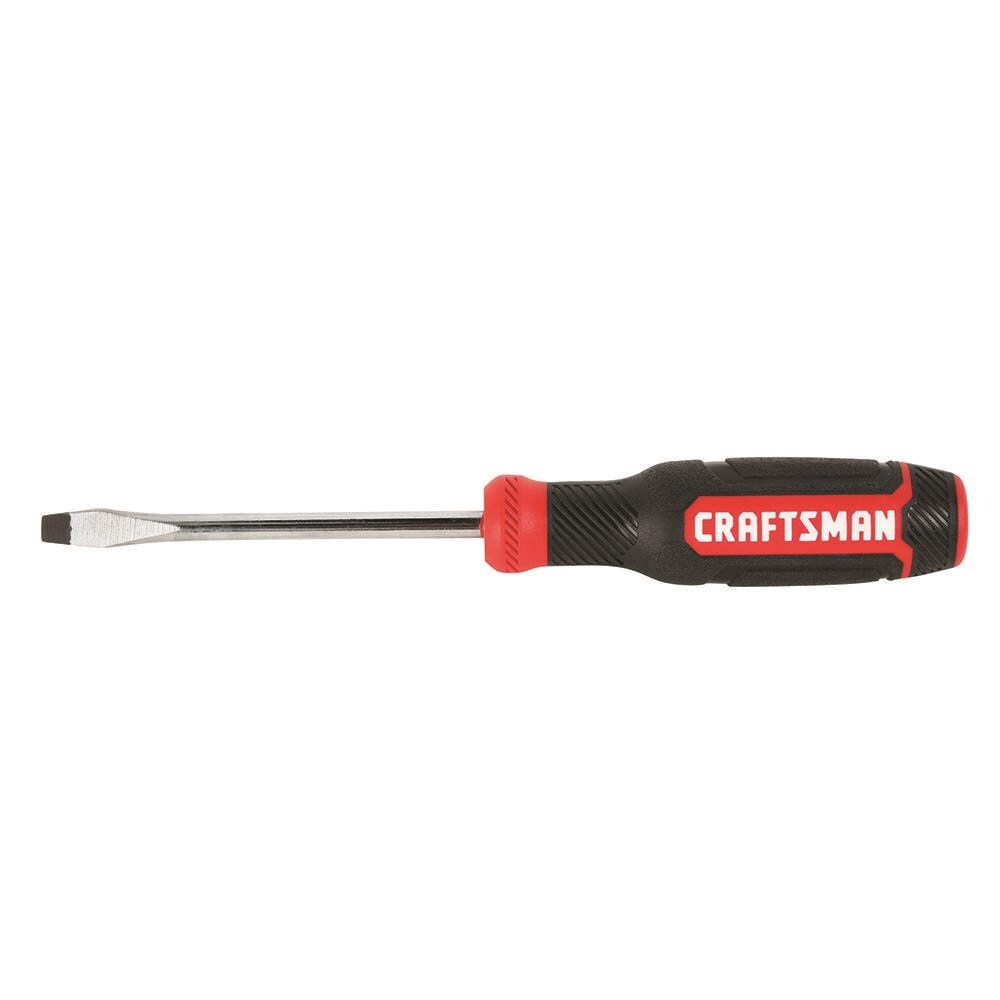 CRAFTSMAN - CMHT65059 - Bi-material Handle 1/4-in Slotted Screwdriver
