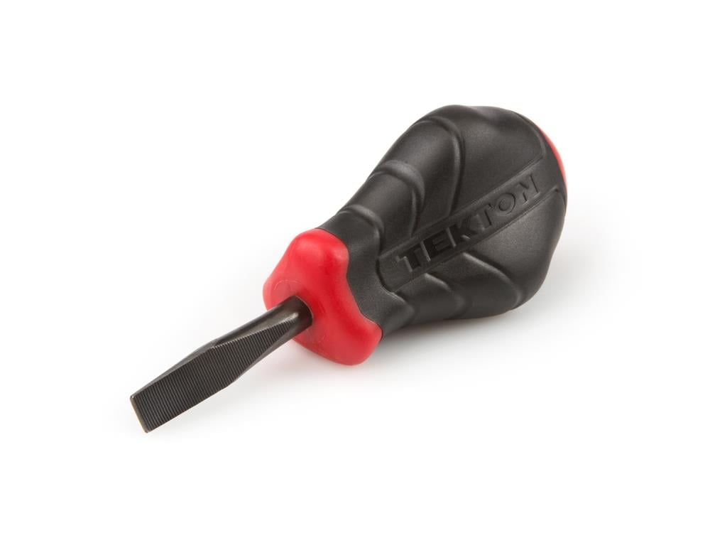 TEKTON - 26621-D - Slotted ScrewdriversHandle 1/4-in Slottedhead Screwdriver