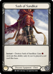 Sash of Sandikai - Rainbow Foil