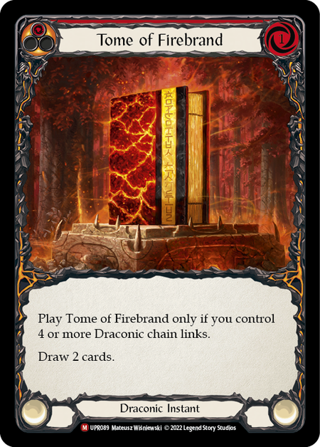 Tome of Firebrand - Rainbow Foil