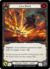 Lava Burst - Rainbow Foil