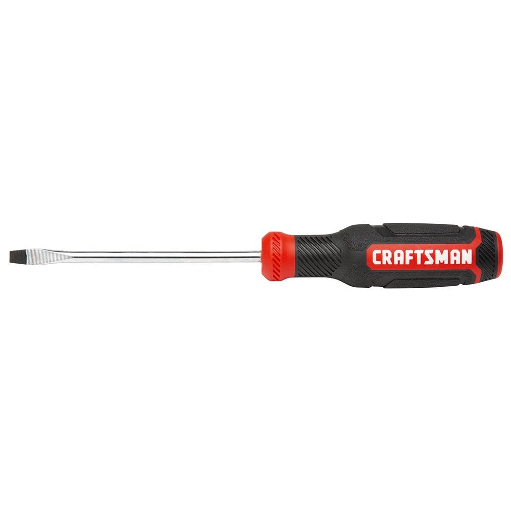 CRAFTSMAN - CMHT65061 - Bi-material Handle 3/16-in Slotted Screwdriver