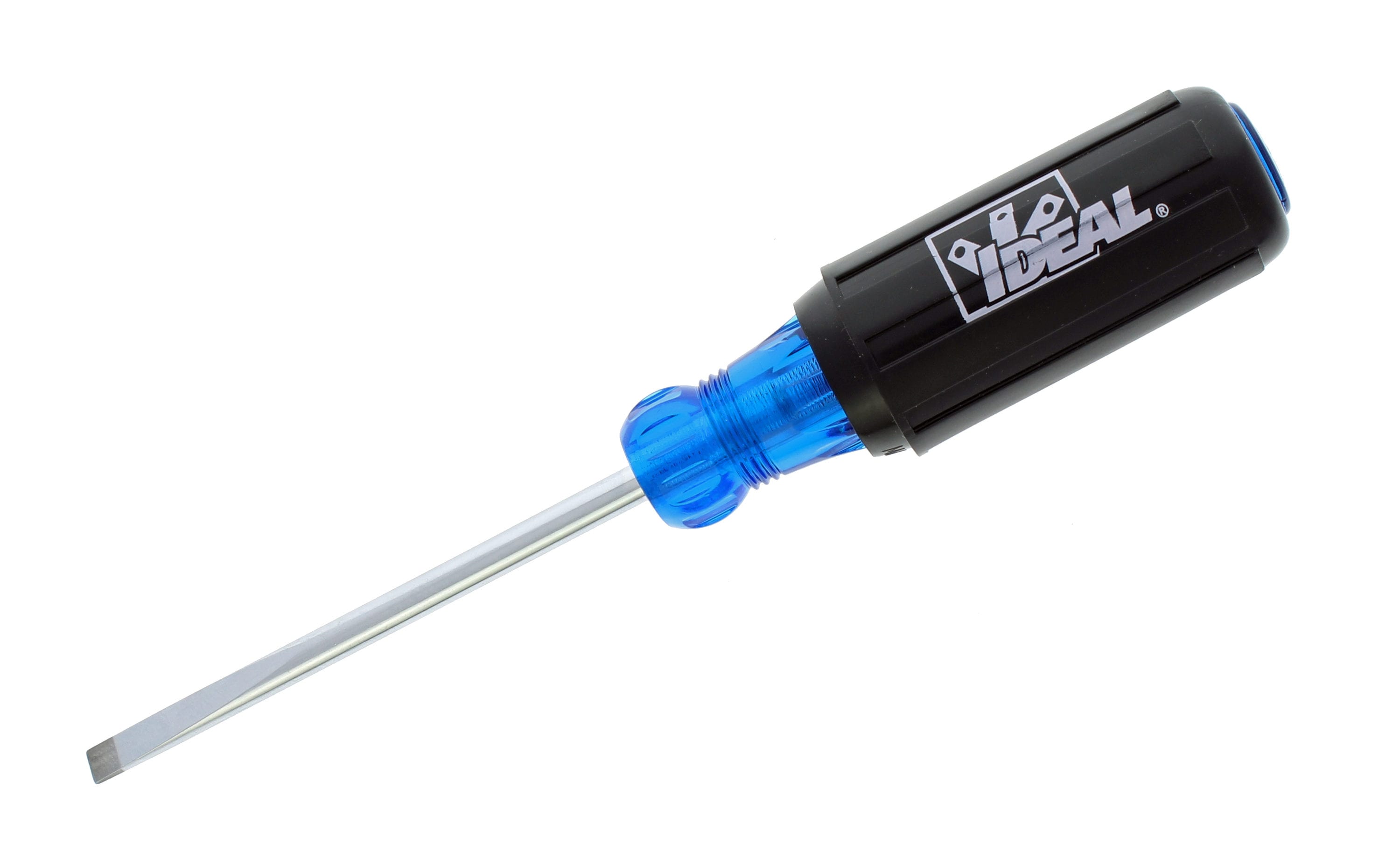 IDEAL - 35-150 - Acetate Handle 1/4-in Cabinet Tip Screwdriver