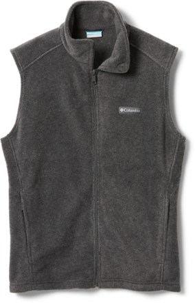 Columbia - Steens Mountain Fleece Vest - Mens - CHARCOAL HEATHER