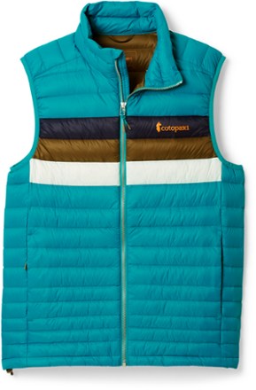 Cotopaxi - Fuego Down Vest - Mens - MINERAL BLUE STRIPES