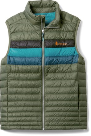 Cotopaxi - Fuego Down Vest - Mens - SPRUCE STRIPES