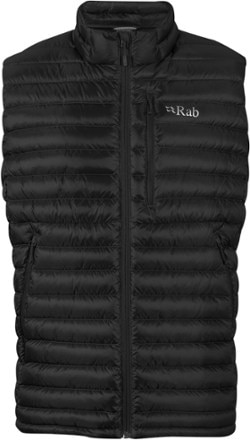 Rab - Microlight Down Vest - Mens - BLACK