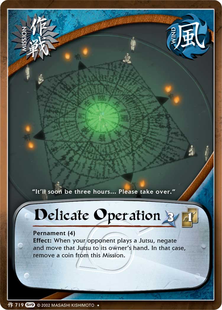 Delicate Operation - M-719 - Uncommon - 1st Edition