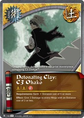 Detonating Clay: C3 Ohako - J-746 - Rare - 1st Edition