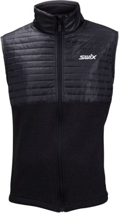 Swix - Blizzard Hybrid Insulated Vest - Mens - BLACK