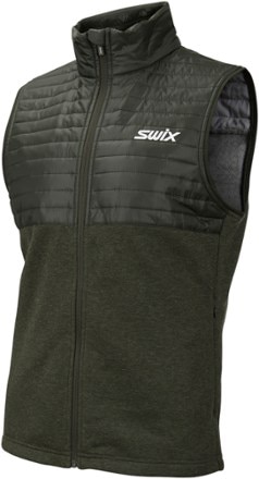 Swix - Blizzard Hybrid Insulated Vest - Mens - DARK OLIVE