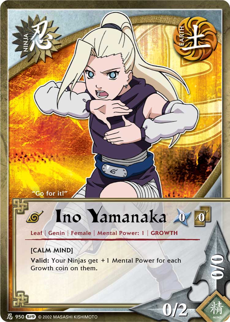 Ino Yamanaka - N-950 - Common - 1st Edition