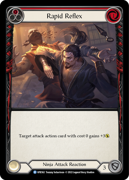 Rapid Reflex (Red) - Rainbow Foil