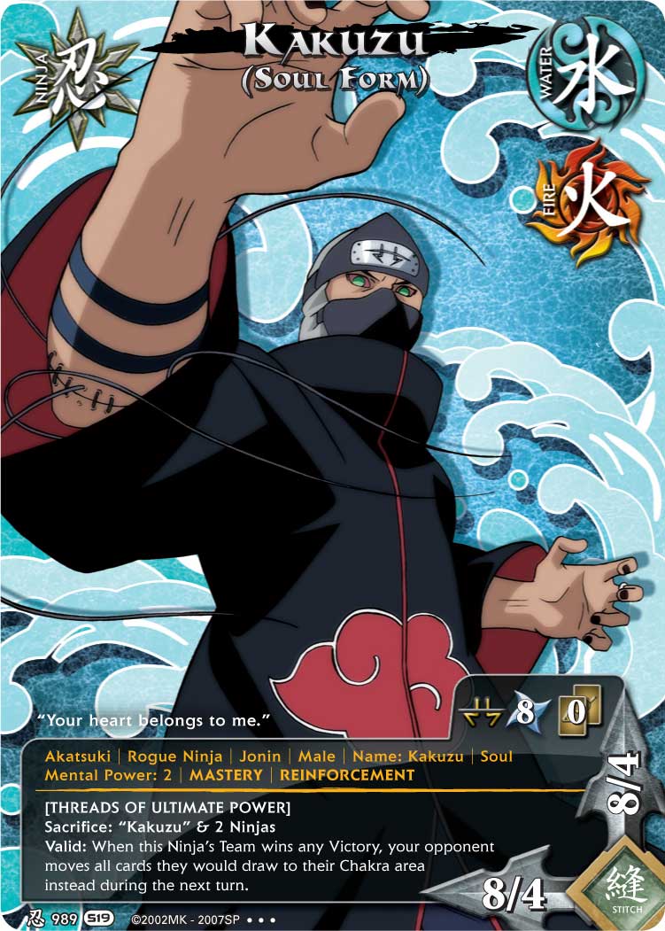 Naruto ccg Kakuzu set TP2 trading card online