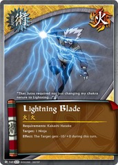 Lightning Blade - J-749 - Starter Deck - 1st Edition