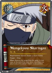 Mangekyo Sharingan - J-750 - Super Rare - 1st Edition - Foil