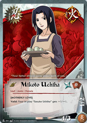 Mikoto Uchiha - N-261 - Common - 1st Edition