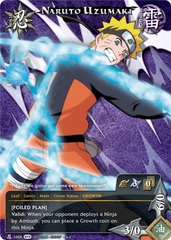Naruto Uzumaki - N-1006 - Super Rare - 1st Edition - Foil