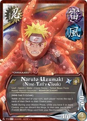 Naruto Uzumaki (Nine-Tail's Cloak) - N-976 - Rare - 1st Edition