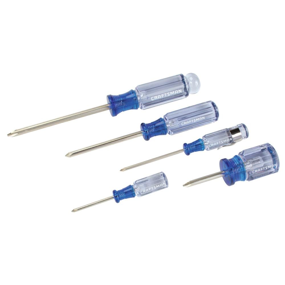 CRAFTSMAN - CMHT65011 - 5-Piece Acetate Handle Set Screwdriver Set