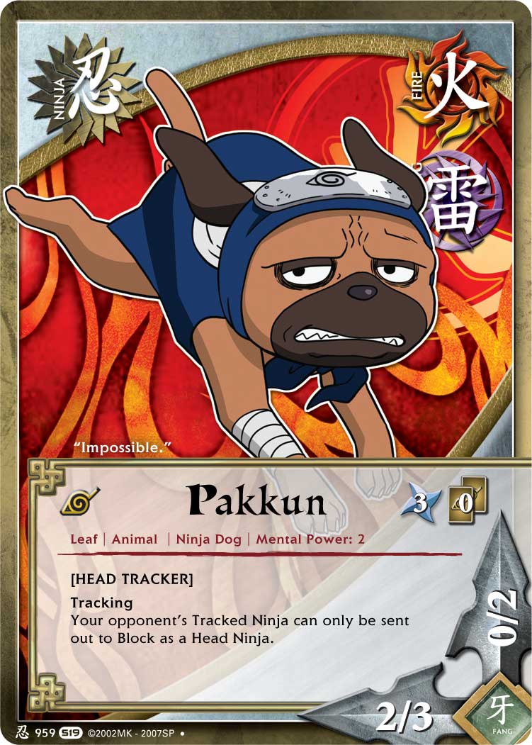 Pakkun - N-959 - Uncommon - 1st Edition