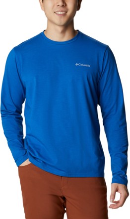 Columbia - Sun Trek Long-Sleeve Shirt - Mens - BRIGHT INDIGO