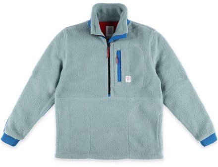 Topo Designs - Mountain Fleece Pullover - Mens - SLATE BLUE