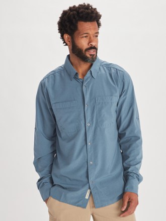 ExOfficio - BugsAway Tiburon Shirt - Mens - STEEL BLUE