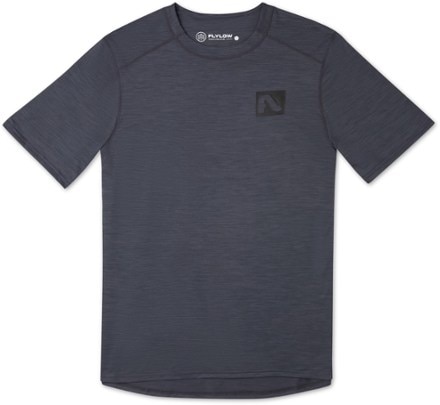 Flylow - Garrett Shirt - Mens - CHARCOAL SCREEN PRINT