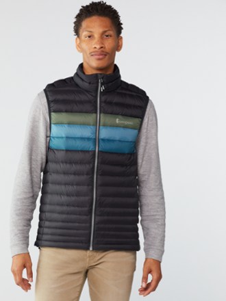 Cotopaxi - Fuego Down Vest - Mens - BLACK STRIPES 2